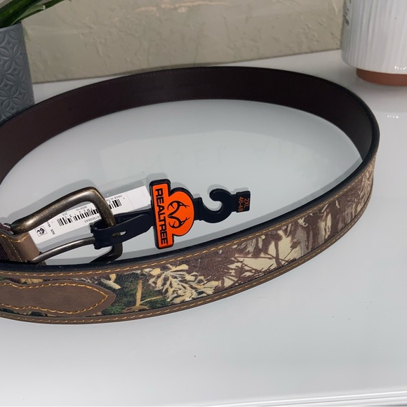 ‼️SOLD‼️Mens 2XL XXL 46-48 RealTree Camo Belt NWT Hunting - Picture 4 of 12